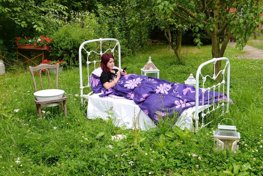 Landferienhaus Pension Erika Mühlhausen المظهر الخارجي الصورة